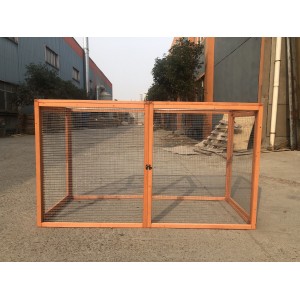 260cm Long 2 doors Wooden Pet Coop/Hutch Run & Extension WP009