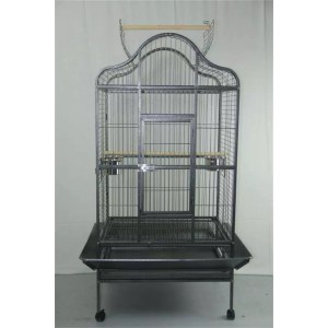 Extra Large Parrot Cage Bird Cage Aviary Open Roof with Top Gym Stand WPA097-2