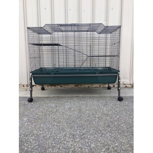 Large Metal Rabbit/Guinea Pig Cage with Stand and Wheel WPB084