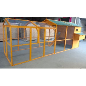 Super Castle Chicken Coop Cat Enclosure