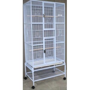 180cm High Bird Cage Parrot Castor with Stand