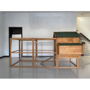 Huge 3 meter long chicken coop cat enclosure